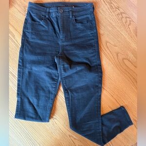 American Eagle Outfitters Black, High Waisted Jegging